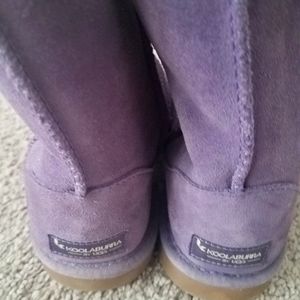 Girls purple UGG boots 5